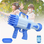 BAZOOKA DE BURBUJAS AZUL 32 Agujeros