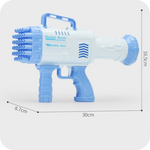 BAZOOKA DE BURBUJAS AZUL 32 Agujeros